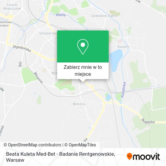 Mapa Beata Kuleta Med-Bet - Badania Rentgenowskie