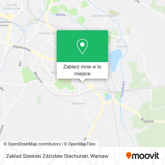 Mapa Zakład Szewski Zdzisław Stachurski