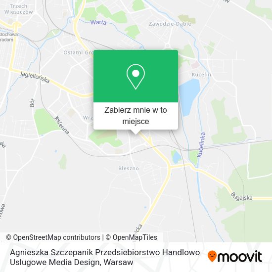 Mapa Agnieszka Szczepanik Przedsiebiorstwo Handlowo Uslugowe Media Design