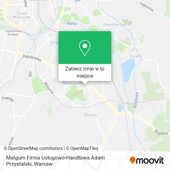Mapa Malgum Firma Usługowo-Handlowa Adam Przystalski