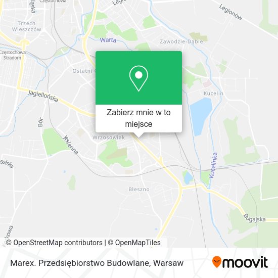 Mapa Marex. Przedsiębiorstwo Budowlane