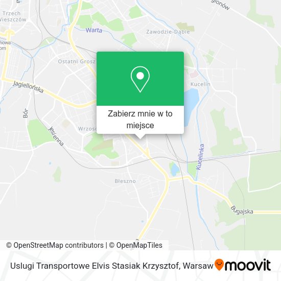 Mapa Uslugi Transportowe Elvis Stasiak Krzysztof