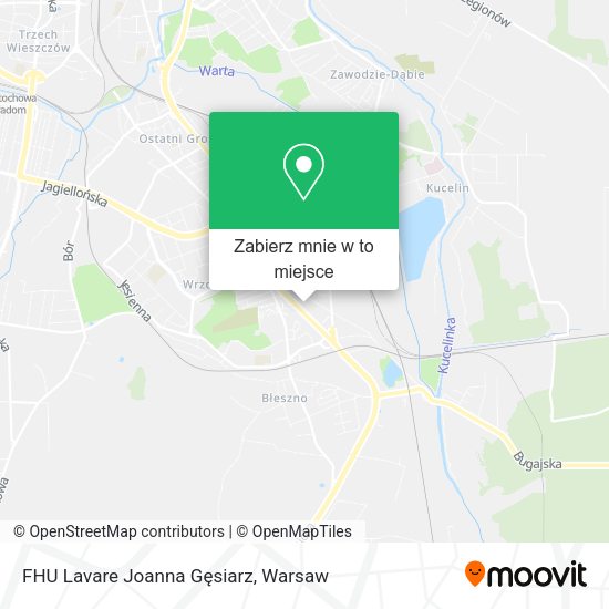 Mapa FHU Lavare Joanna Gęsiarz