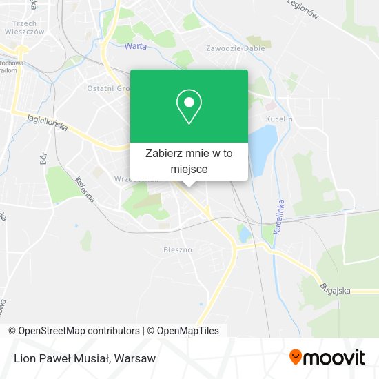 Mapa Lion Paweł Musiał