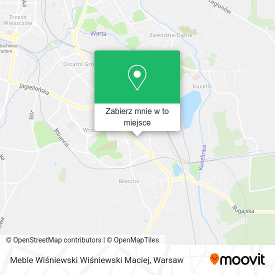 Mapa Meble Wiśniewski Wiśniewski Maciej