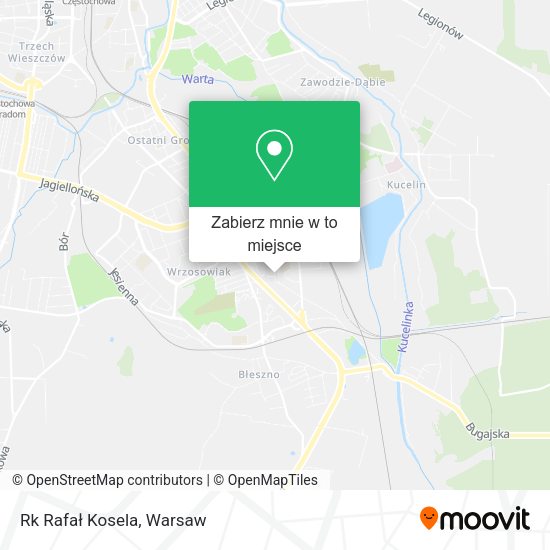 Mapa Rk Rafał Kosela