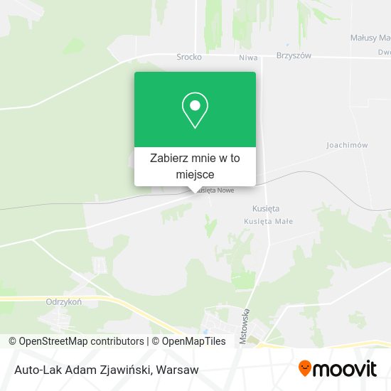 Mapa Auto-Lak Adam Zjawiński