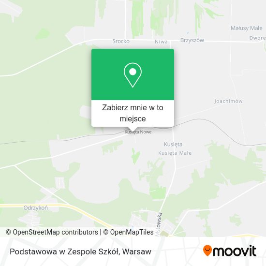 Mapa Podstawowa w Zespole Szkół