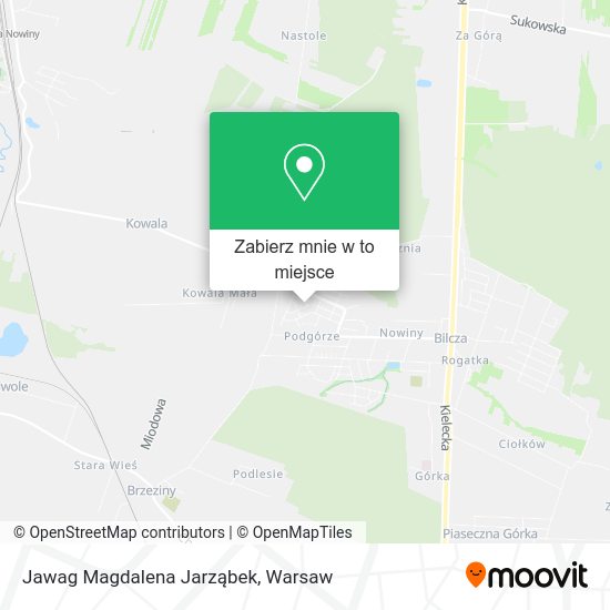 Mapa Jawag Magdalena Jarząbek