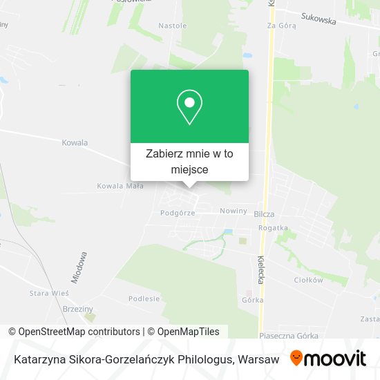 Mapa Katarzyna Sikora-Gorzelańczyk Philologus