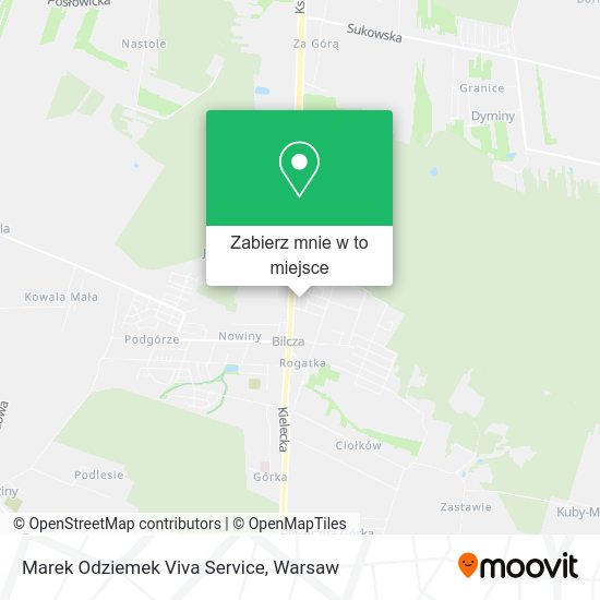 Mapa Marek Odziemek Viva Service