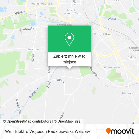 Mapa Wmr Elektro Wojciech Radziejewski