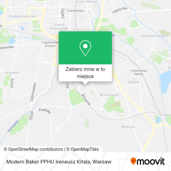 Mapa Modern Baker PPHU Ireneusz Kitala