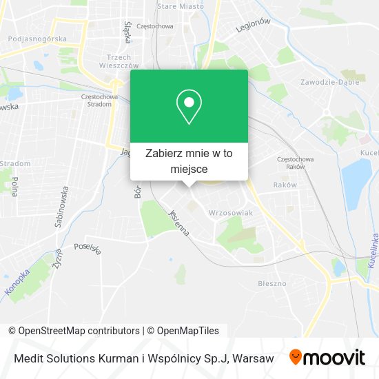 Mapa Medit Solutions Kurman i Wspólnicy Sp.J