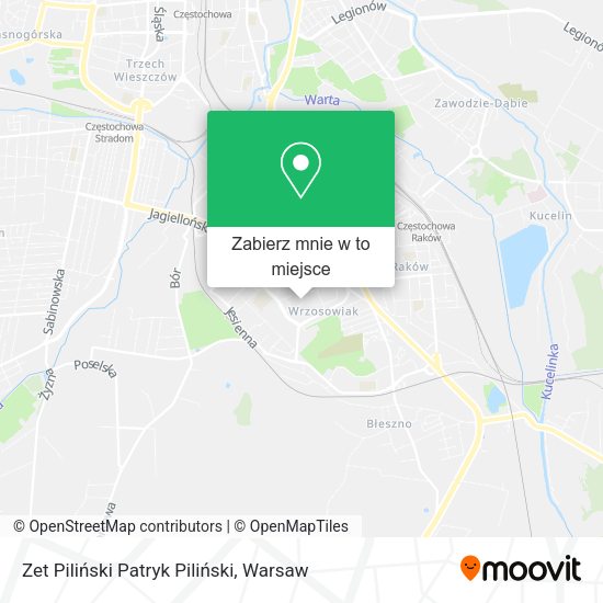 Mapa Zet Piliński Patryk Piliński