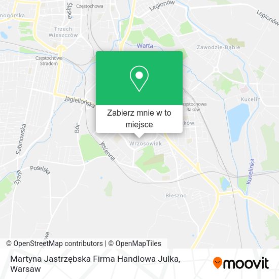 Mapa Martyna Jastrzębska Firma Handlowa Julka