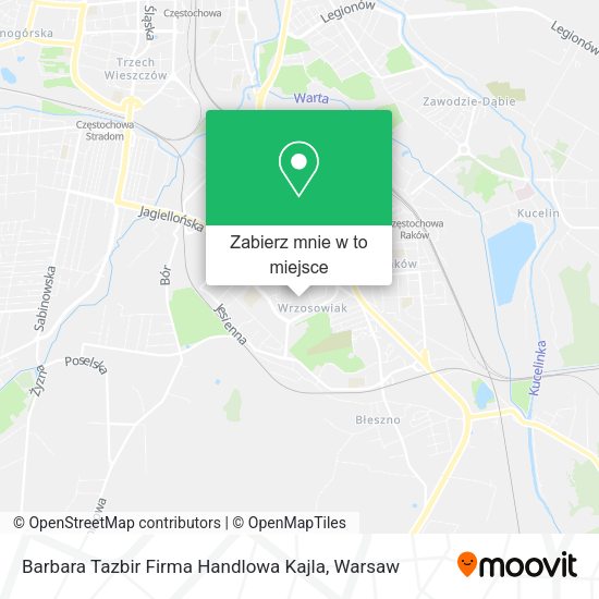 Mapa Barbara Tazbir Firma Handlowa Kajla