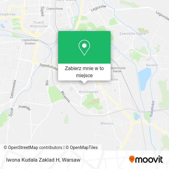 Mapa Iwona Kudala Zaklad H