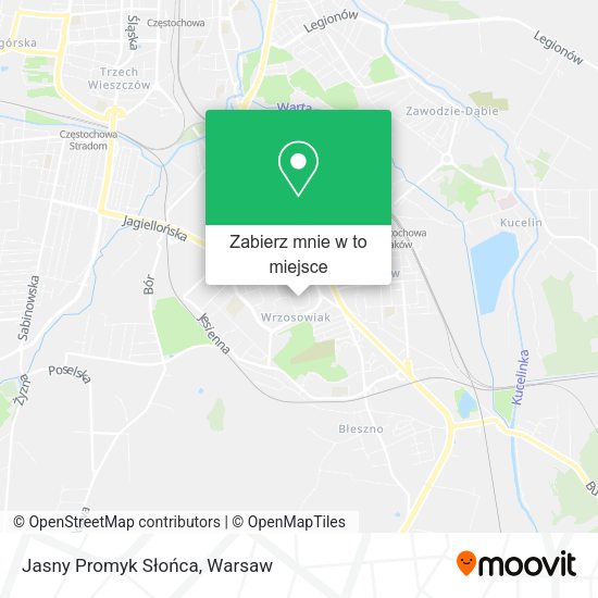 Mapa Jasny Promyk Słońca