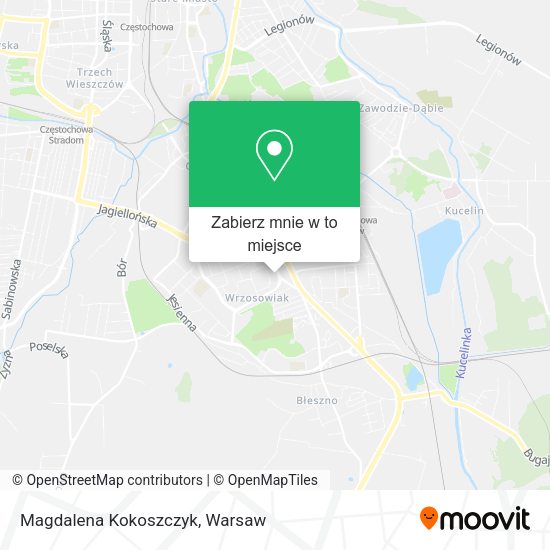 Mapa Magdalena Kokoszczyk