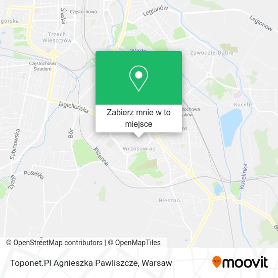 Mapa Toponet.Pl Agnieszka Pawliszcze