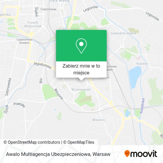 Mapa Awalo Multiagencja Ubezpieczeniowa