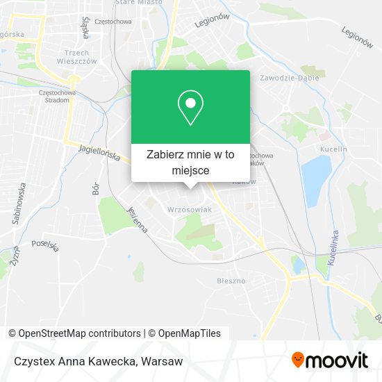 Mapa Czystex Anna Kawecka