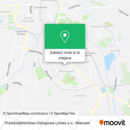 Mapa Przedsiębiorstwo Usługowe Limes s.c.