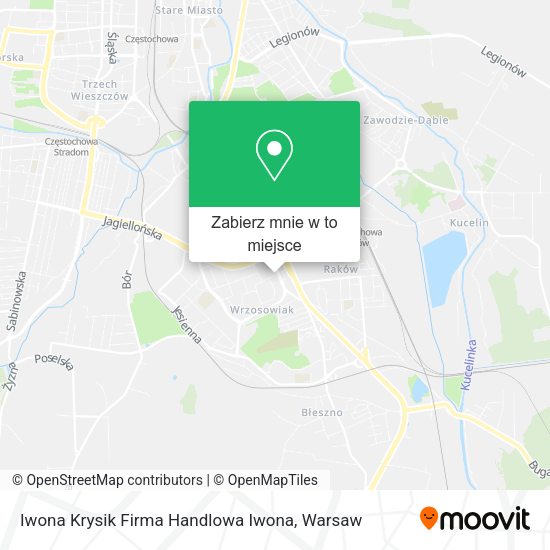 Mapa Iwona Krysik Firma Handlowa Iwona