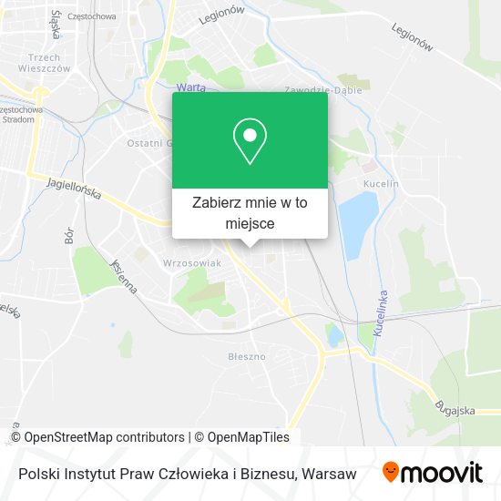 Mapa Polski Instytut Praw Człowieka i Biznesu