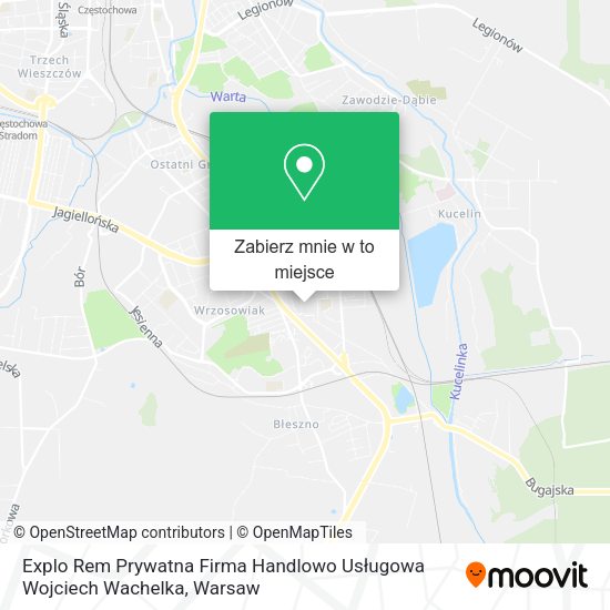 Mapa Explo Rem Prywatna Firma Handlowo Usługowa Wojciech Wachelka