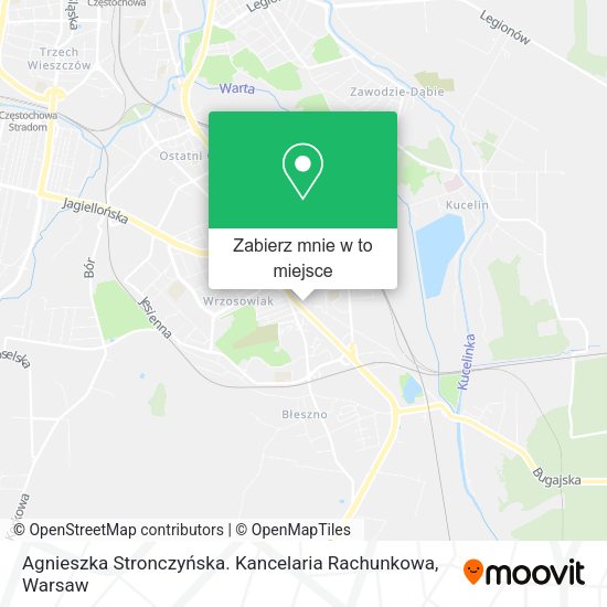 Mapa Agnieszka Stronczyńska. Kancelaria Rachunkowa