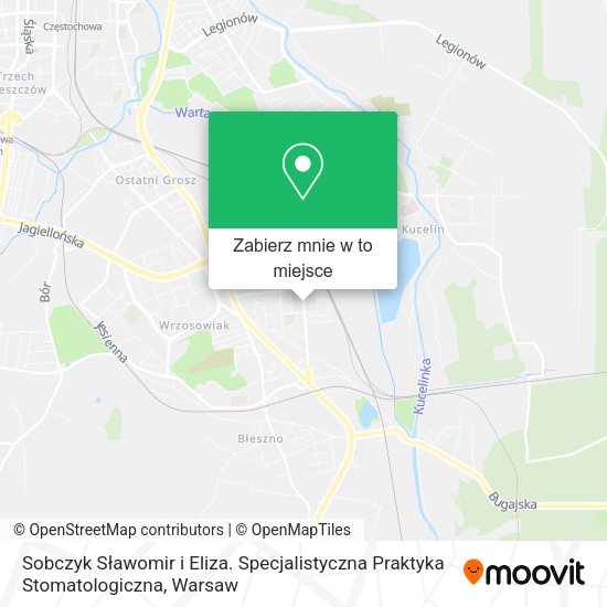 Mapa Sobczyk Sławomir i Eliza. Specjalistyczna Praktyka Stomatologiczna