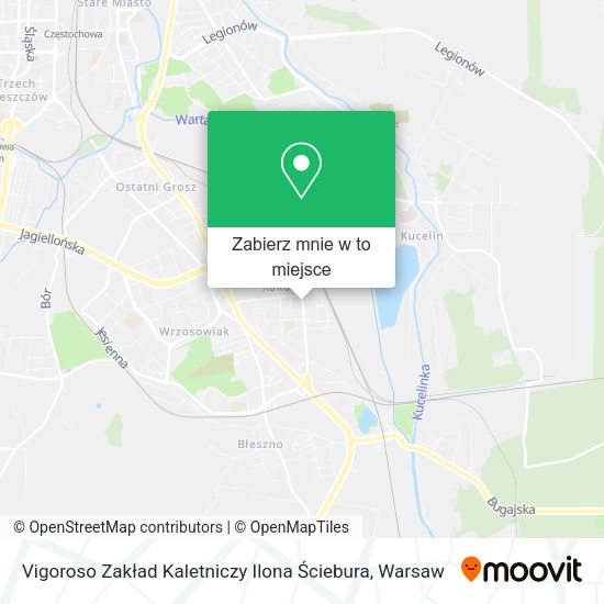 Mapa Vigoroso Zakład Kaletniczy Ilona Ściebura