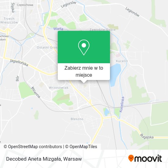 Mapa Decobed Aneta Mizgała