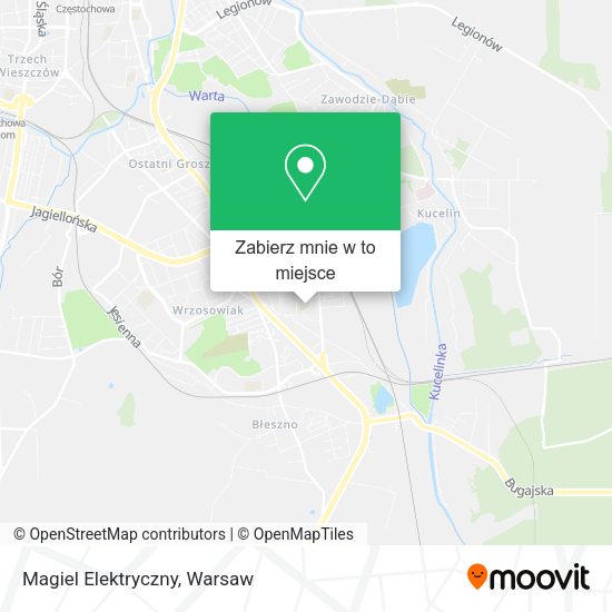 Mapa Magiel Elektryczny