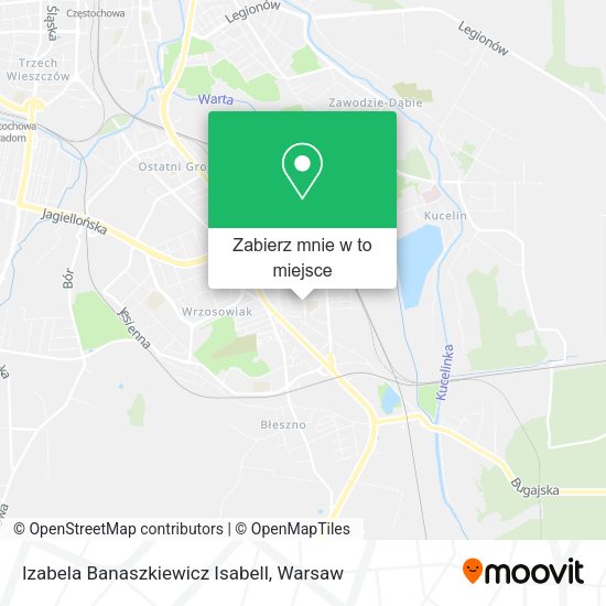 Mapa Izabela Banaszkiewicz Isabell