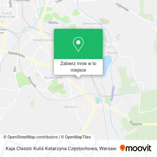 Mapa Kaja Classic Kuliś Katarzyna Częstochowa