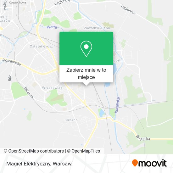 Mapa Magiel Elektryczny