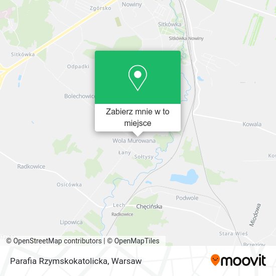 Mapa Parafia Rzymskokatolicka