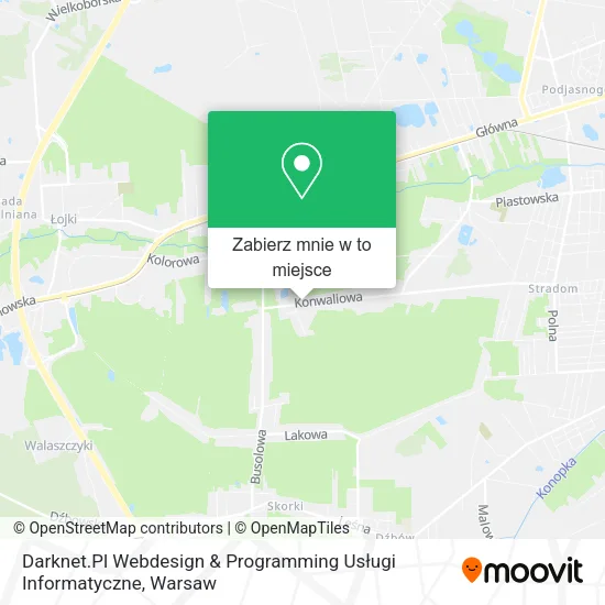 Mapa Darknet.Pl Webdesign & Programming Usługi Informatyczne