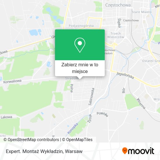 Mapa Expert. Montaż Wykładzin