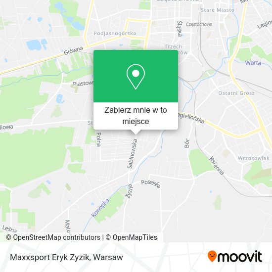 Mapa Maxxsport Eryk Zyzik