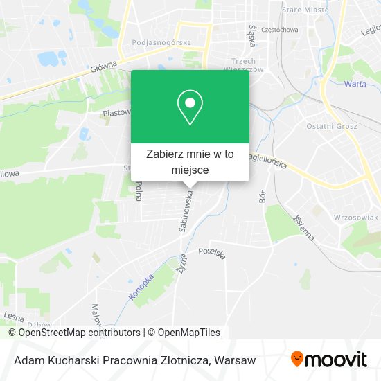 Mapa Adam Kucharski Pracownia Zlotnicza