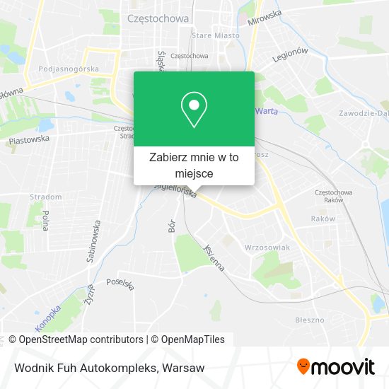 Mapa Wodnik Fuh Autokompleks