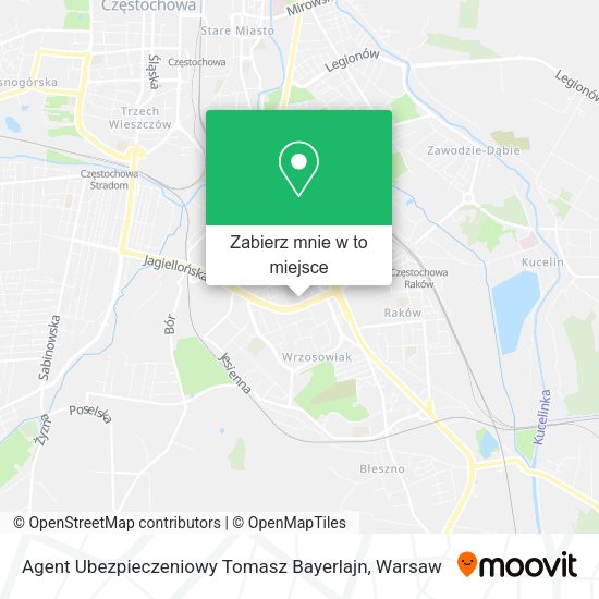 Mapa Agent Ubezpieczeniowy Tomasz Bayerlajn