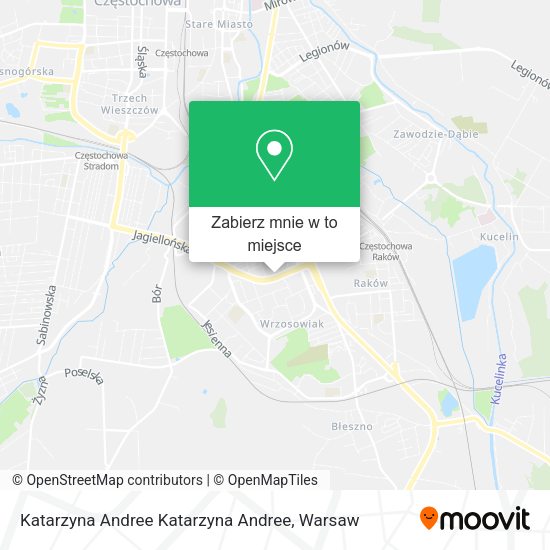 Mapa Katarzyna Andree Katarzyna Andree