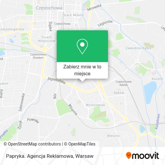 Mapa Papryka. Agencja Reklamowa