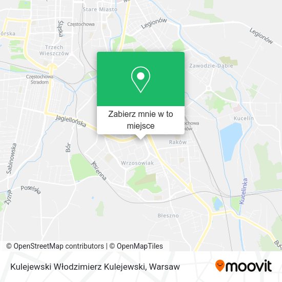 Mapa Kulejewski Włodzimierz Kulejewski