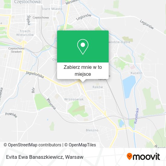 Mapa Evita Ewa Banaszkiewicz